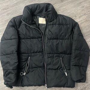 Altar'd State women’s Classic Black Puffer Jacket size medium